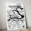 Stockholm City Map - No Frame Print-1585311158