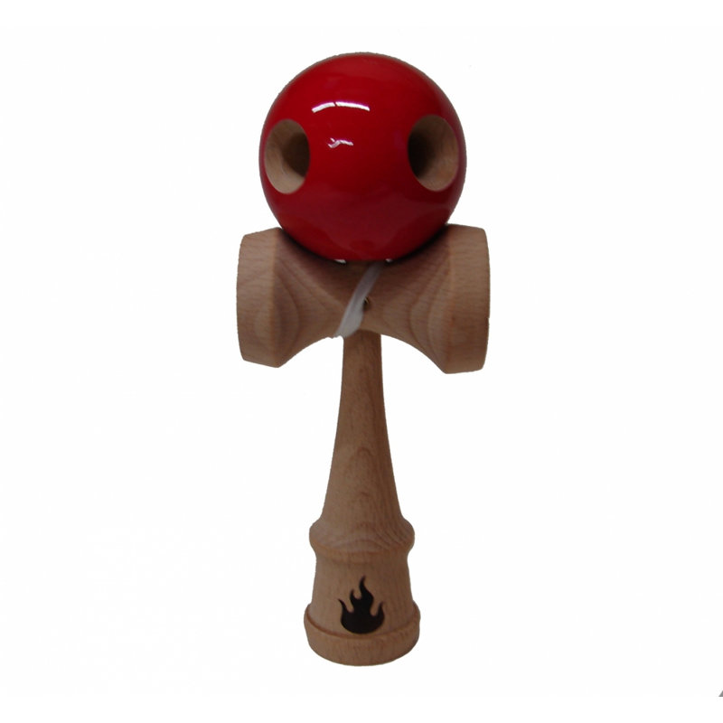 Kendama à 5 trous, Rouge