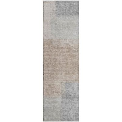 Premium Machine Washable Mayfield AMF2341 Abstract Rug