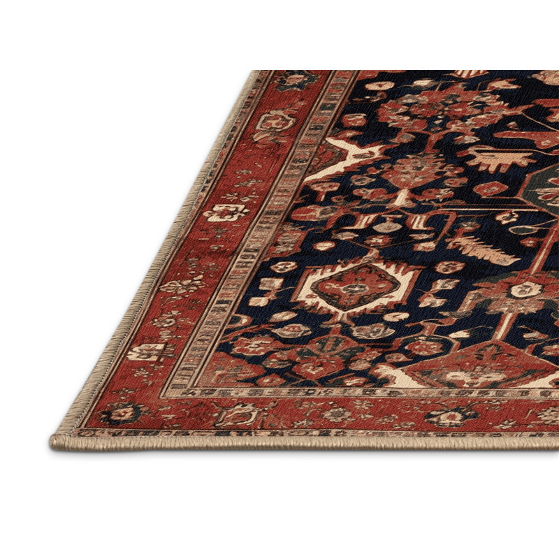 Tapis brun lavable à la machine, Rectangle 4pi x 6 pi
