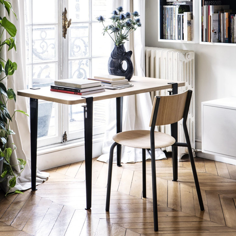 SSD Dining Side Chair, Graphite Black