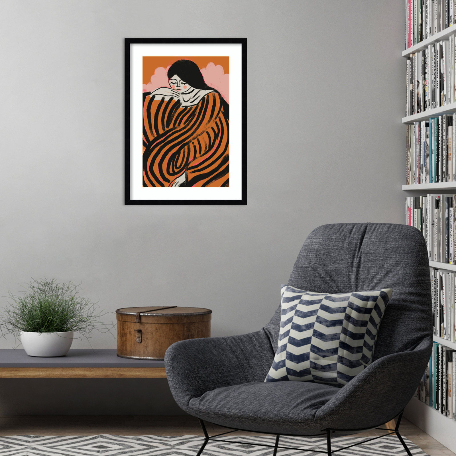 Galya "Esmeralda" Print by Treechild, 25" H x 19" W