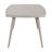 Stevan Rectangular Aluminum Outdoor Dining Table-266165054