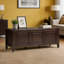 Banc de rangement en bois massif Connaught avec couvercle relevable - Siège de coffre d'entrée et de salon avec moulures décoratives et compartiments intérieurs spacieux