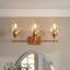 Castonguay 3-Light Dimmable Gold Vanity Light