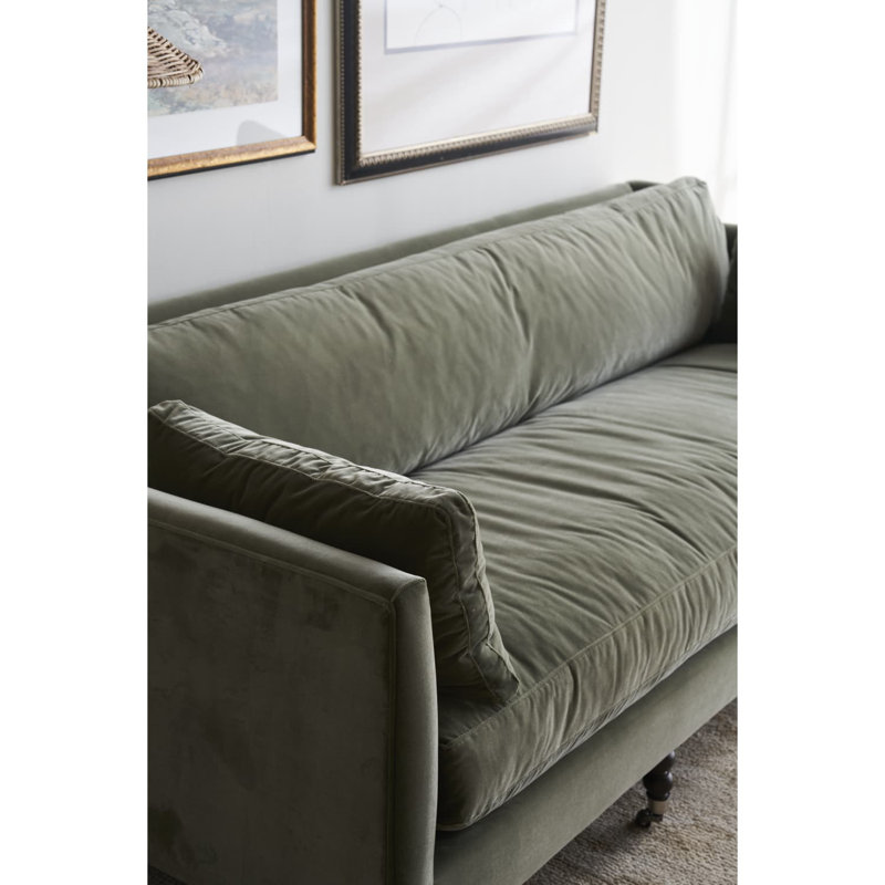 Madeline Sofa, Chocolate, Sage