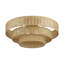 Très grande semi-encastrée 5 lumières Weavington