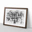 Chess Checkmate - Picture Frame Painting Print-56733595-56733600