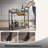 2-tier Metal Bar Cart