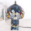 Petite lampe de table en verre teinté de mer petite lampe de table mère Tiffany pour fille-2092721898