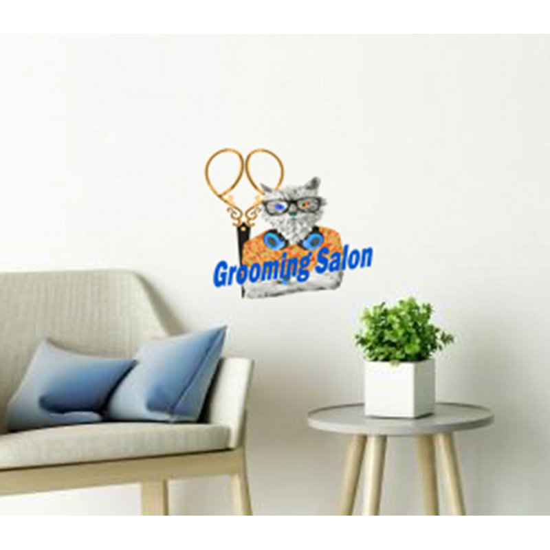 Animals Wall Decal, 10" H x 12" W