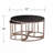 3Pc Round Nesting Coffee Tables Set