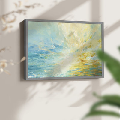 Sparkle & Flow -Framed Print - Restickable