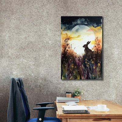 "Pâques lune" par The Golden Valley, art mural sur toile