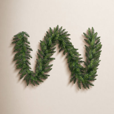 Oberlander Lighted Faux Fir Garland