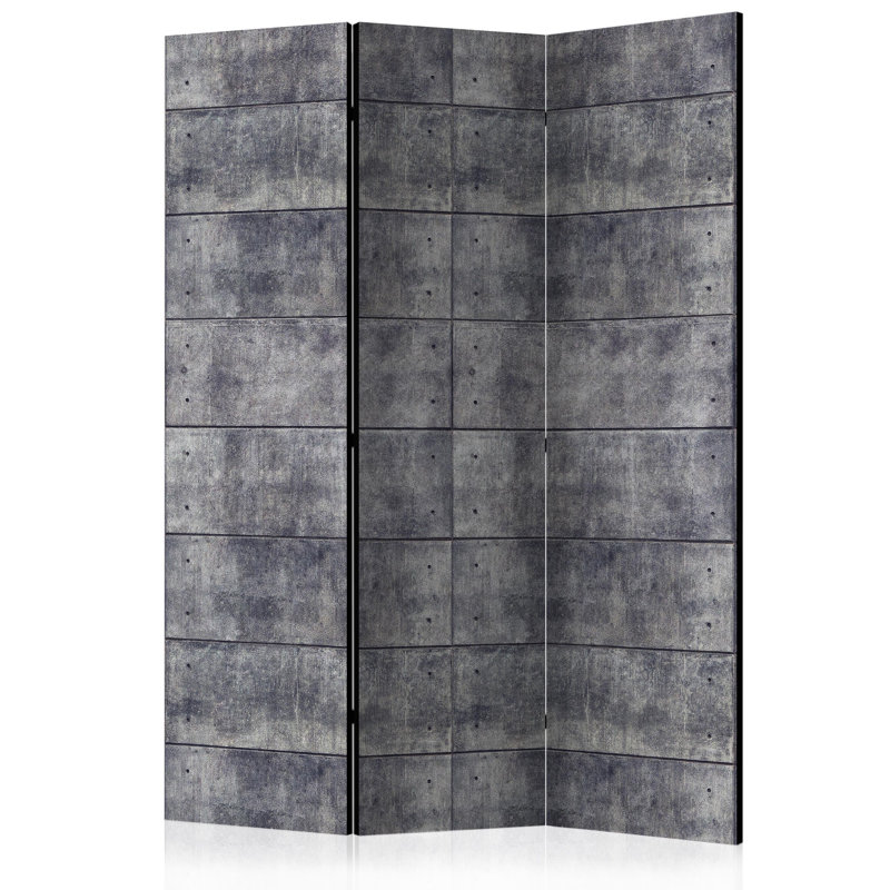 Buker 172cm H Solid Wood Folding Room Divider, 3