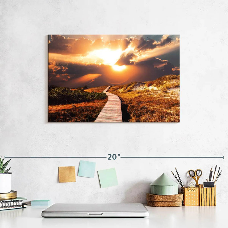 Alvord Beach Dunes Walkway, 8" H x 12" W