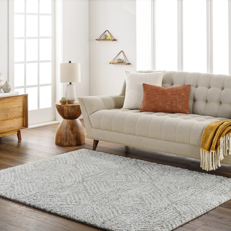 Amneris Cream/Light Grey Rug, Rectangle 160 x 213 cm