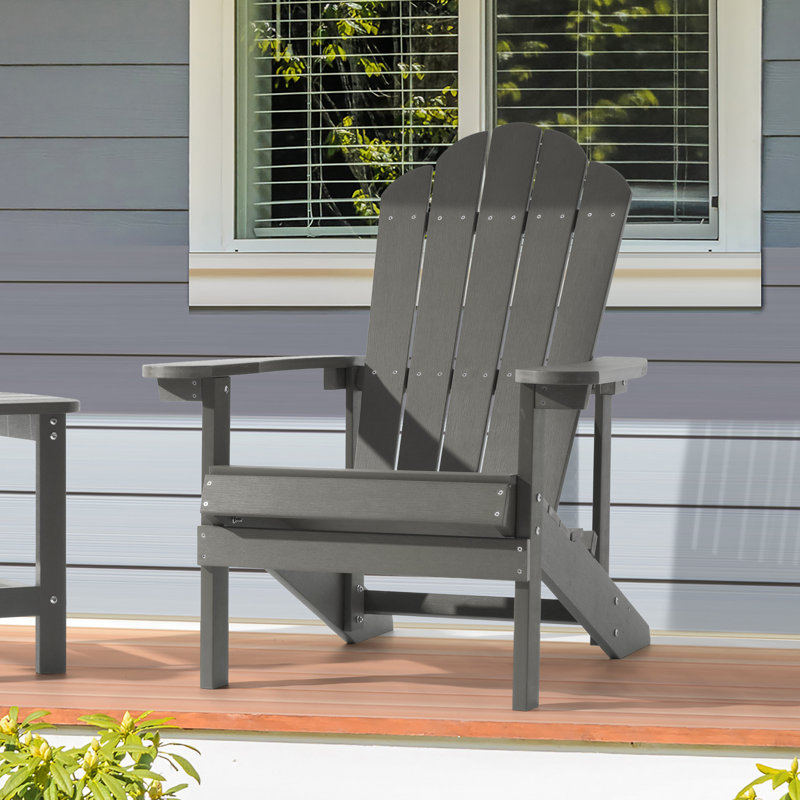 Chaise Adirondack Yonds Hips, Gris anthracite