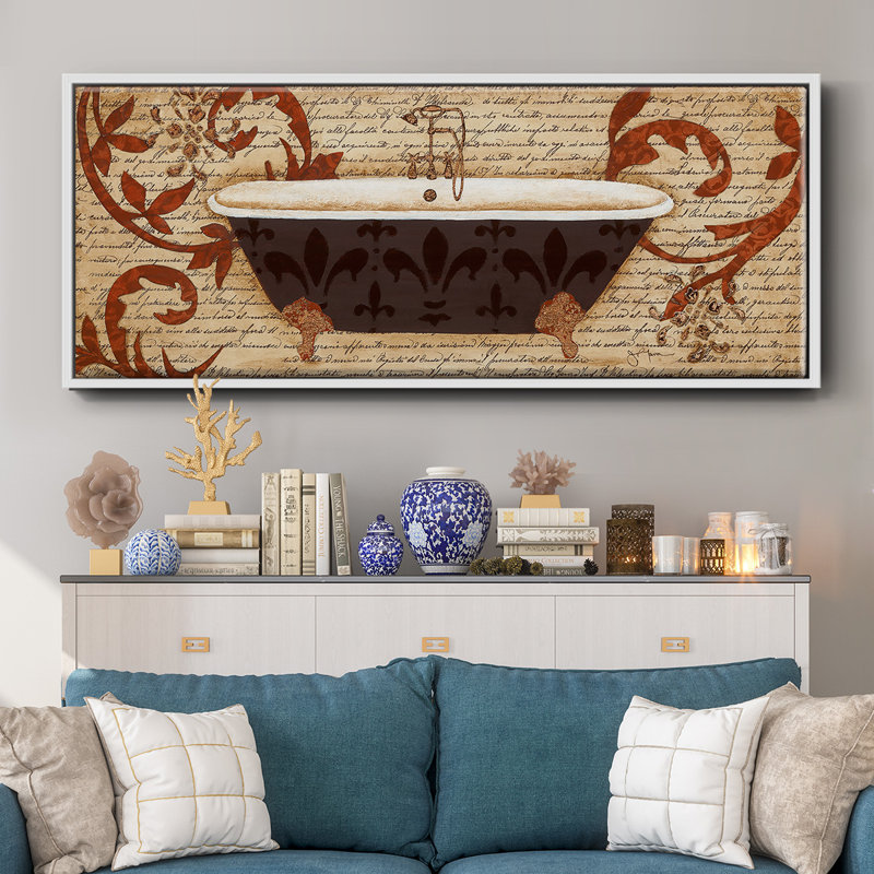 Renaissance Bath II- Framed Canvas