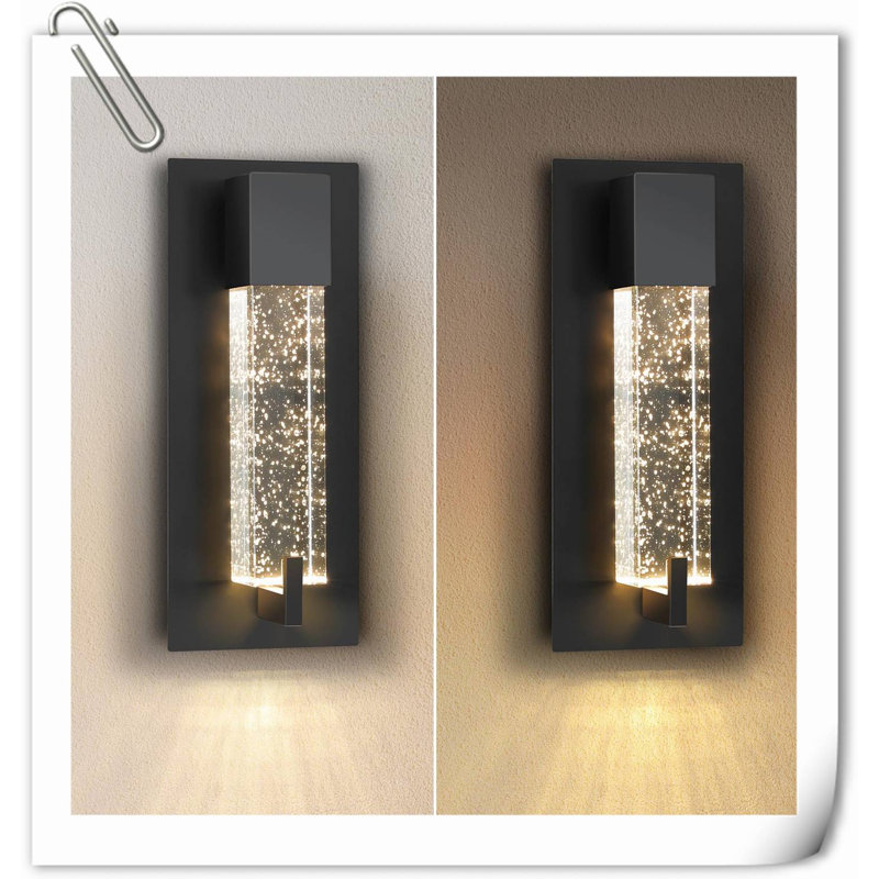 Adarah LED Wall Light, Black