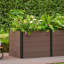 Lit de jardin surélevé en bois