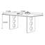 Table rectangulaire en noyer-116469924