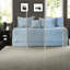Ensemble de literie rustique de style campagnard, lit de jour simple en polyester confortable