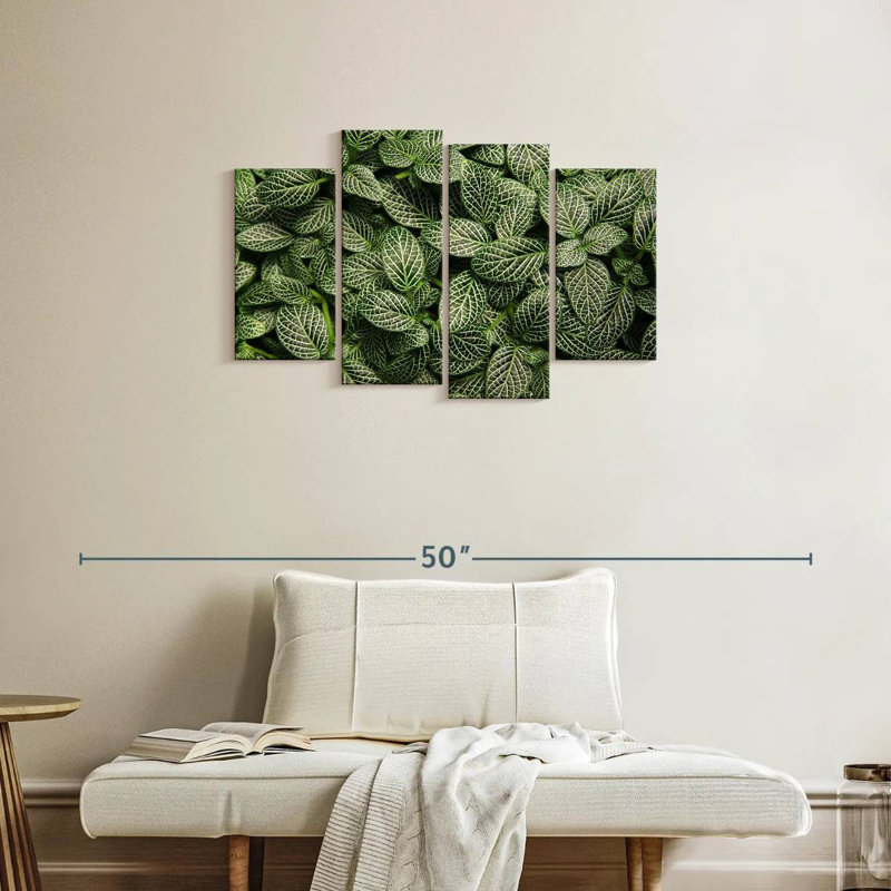 Harnek plante nerveuse verte, H 22 po x l 36 po