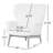 Elvie Upholstered Wingback Chair