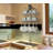 2-Tier 29.5"W Cast Iron Pot Rack with Moveable Hooks