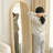 Oval Manufactured Wood Full Length Mirrors