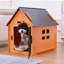 Niche pour chien en bois-1374085659