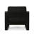 Bay Mp1 Dark Gray Aluminium Outdoor Leisure Chair, Club Style, 32 In. Depth, 27.5 Width, 25.09 Height Gray, Height, 27.12 Lb