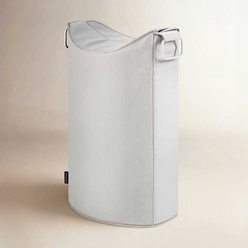 Frisco Laundry Hamper, Sand, 26.8' H x 12.6'' W x 18.5'' D