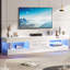 Modern Tv Stand For Tvs Up To 70" With Led And Drawer-769840675-764346041