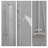 VIBRANTBATH Terra Flow Brushed Nickel 8-in Waterfall Dual Head Shower Faucet Bar System with 2-way Diverter ( Ceramic Disc Valve Included )-88864182
