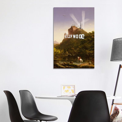 Hollywood by Jonas Loose - Wrapped Canvas Print