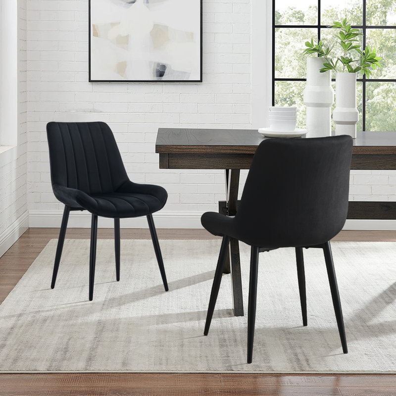 Lause Dining Chair, Black