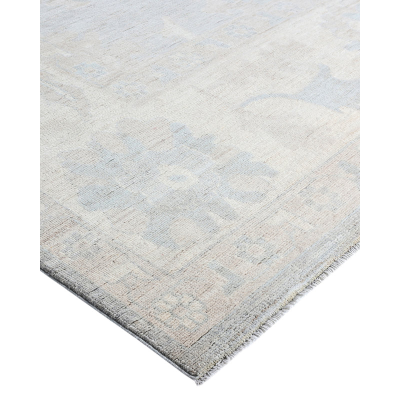 Floral One-of-a-Kind 7' 10" X 9' 9" Hand Knotted Area Rug