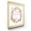 Floral Scripture Wreath I - cadre photo, impression d'art textuel sur papier-149421064-149421070