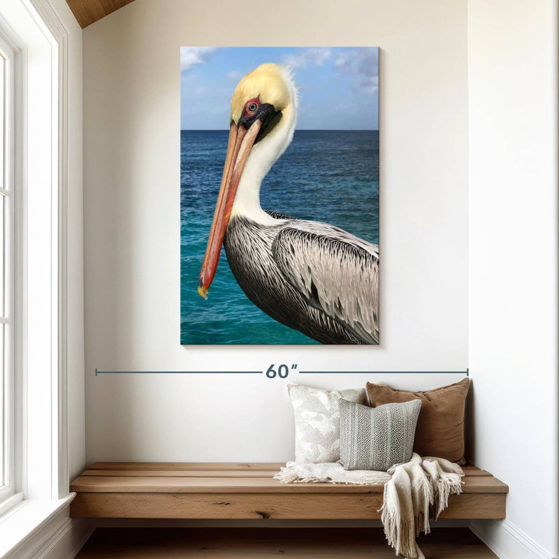 Brampt Pelican Profile, 48" H x 32" W