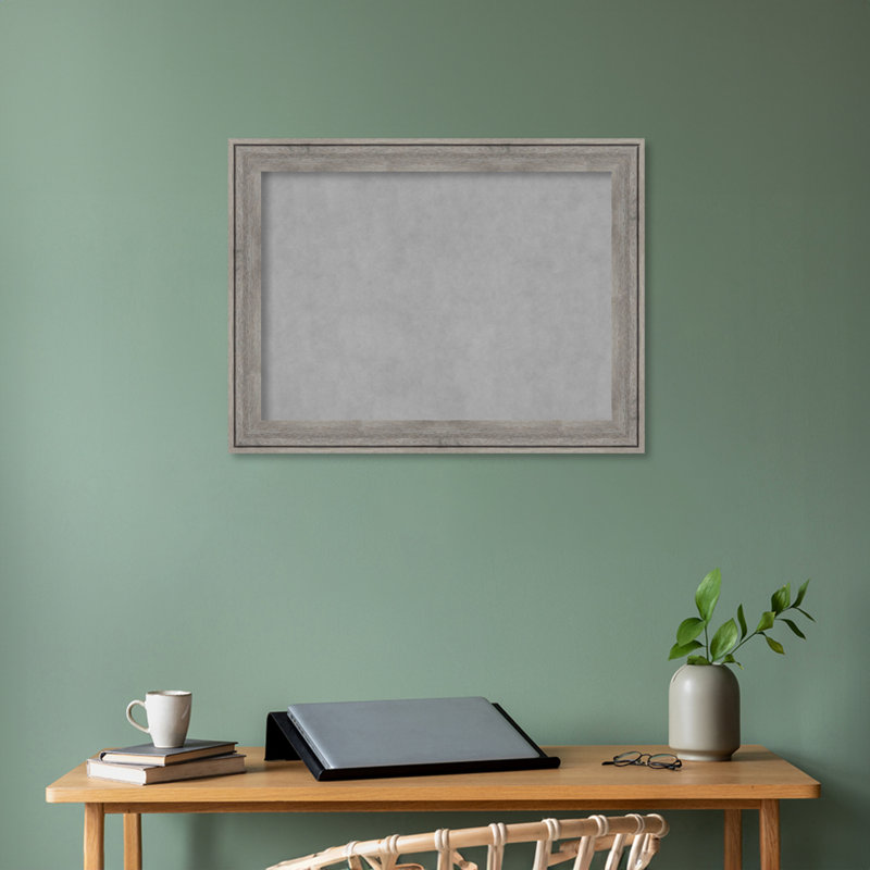 Tableau magnétique gris Regis, H 25 po x l 33 po