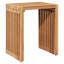 2 - Person Wood Patio Dining Set with Square Table