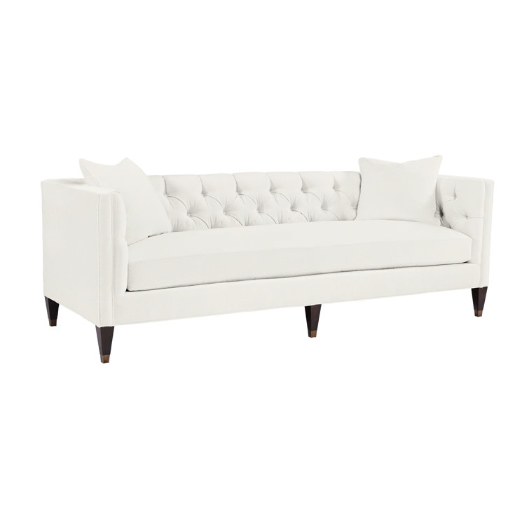 Wright 96" Tuxedo Arm Sofa with Reversible Cushions