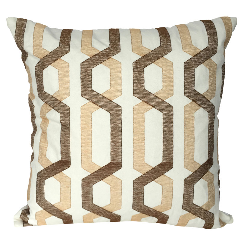  Throw Pillow, Beige