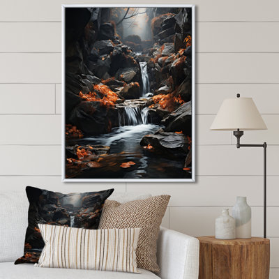 «Waterfall Harmony In Motion» sur toile