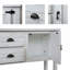 Console en bois massif 48 po-1801679058