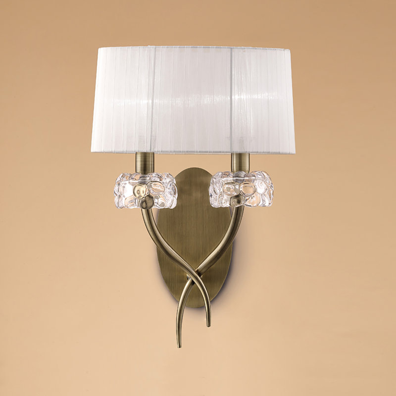 Chrome Wallchiere, Brass, Bronze