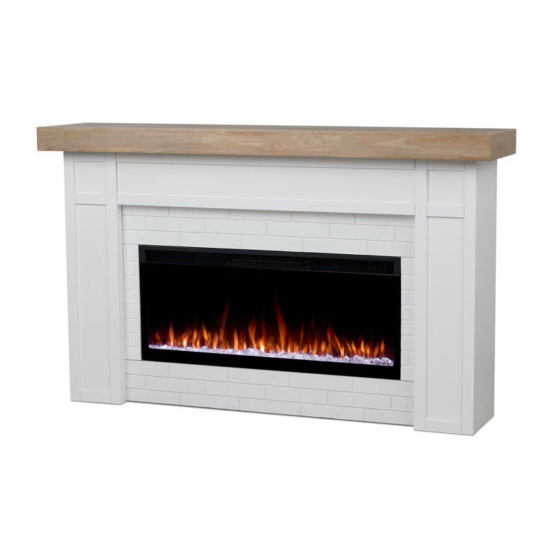 Cravenhall 64" Landscape Electric Fireplace by Real Flame, Standard